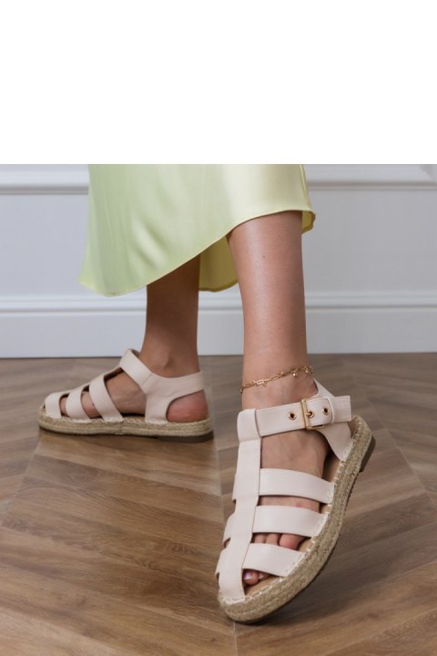 Sandały Model Kleona OY40026 Beige - PRIMO Sandały Model Kleona OY40026 Beige - PRIMO