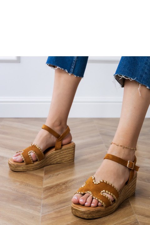 Sandały Model Lurisa X5-371 Brown - PRIMO Sandały Model Lurisa X5-371 Brown - PRIMO