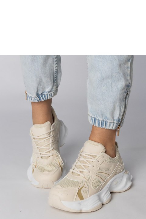 Buty Sportowe Model Klarris PC2811 Beige - PRIMO Buty Sportowe Model Klarris PC2811 Beige - PRIMO