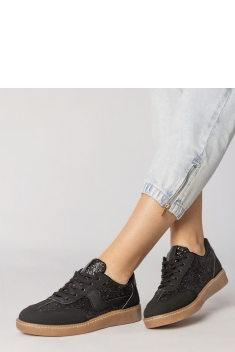 Buty Sportowe Model Likana YH40 Black - PRIMO Buty Sportowe Model Likana YH40 Black - PRIMO
