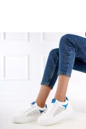 Buty Sportowe Model Remmi 700-21 White/Blue - PRIMO