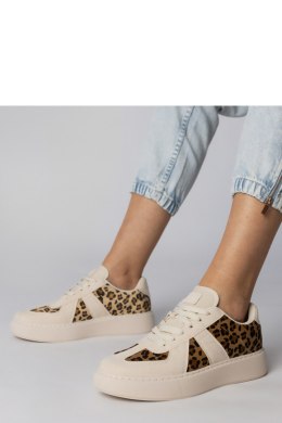 Buty Sportowe Model Toris NN622 Beige/Panterka - PRIMO