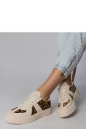 Buty Sportowe Model Toris NN622 Beige/Panterka - PRIMO