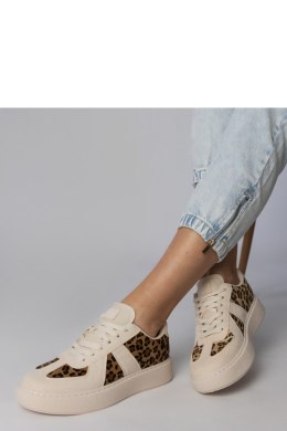 Buty Sportowe Model Toris NN622 Beige/Panterka - PRIMO