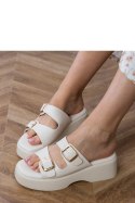 Sandał Klapki Model Wollis YQ77-15 White - PRIMO