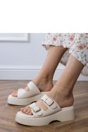 Sandał Klapki Model Wollis YQ77-15 White - PRIMO