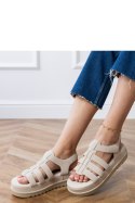 Sandały Model Hartos PL363 Beige - PRIMO