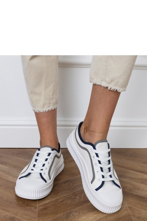 Trampki Model Salis FY-111 White - PRIMO Trampki Model Salis FY-111 White - PRIMO