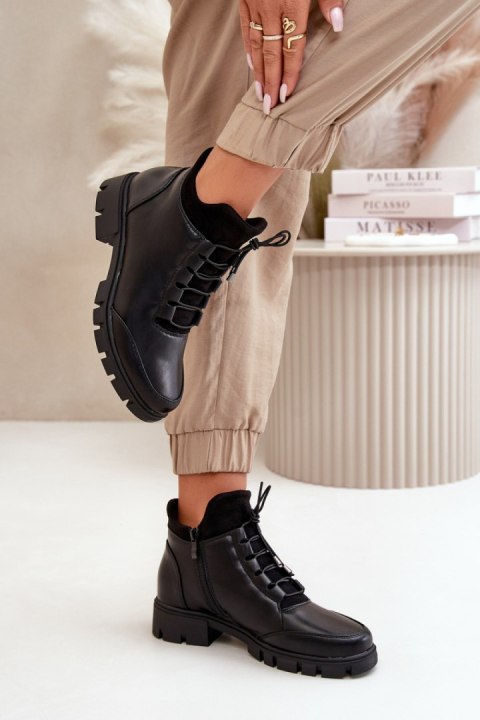 Botki Model Erisabelle RMR23123-12 Black - Step in style Botki Model Erisabelle RMR23123-12 Black - Step in style