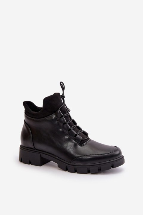 Botki Model Erisabelle RMR23123-12 Black - Step in style Botki Model Erisabelle RMR23123-12 Black - Step in style