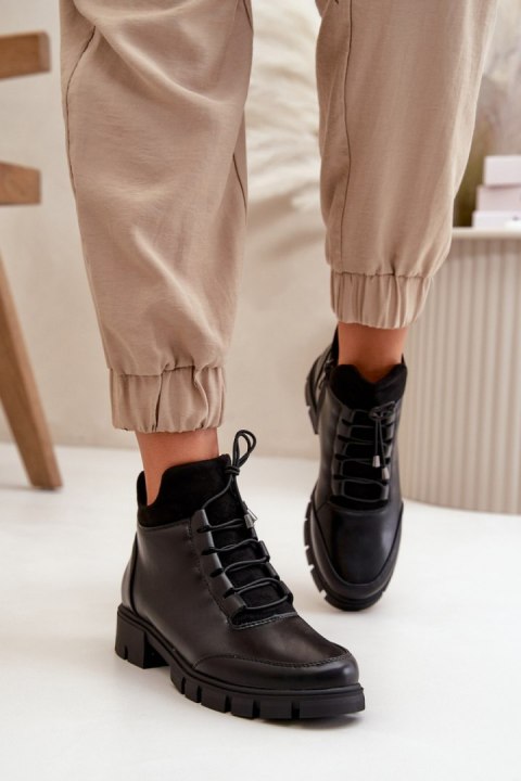 Botki Model Erisabelle RMR23123-12 Black - Step in style Botki Model Erisabelle RMR23123-12 Black - Step in style