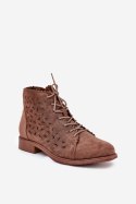 Botki Model S.Barski HY51-185 Brown - Step in style