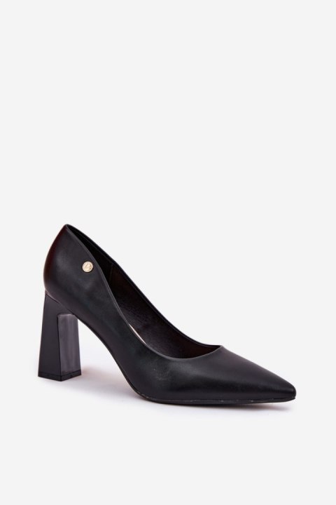 Czółenka Model Vinceza 62221 Black - Step in style Czółenka Model Vinceza 62221 Black - Step in style