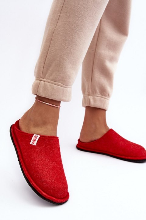 Kapcie Model Big Star KK276012 Red - Step in style Kapcie Model Big Star KK276012 Red - Step in style