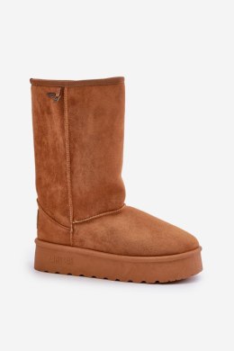 Śniegowce Model Big Star OO274893 Camel - Step in style