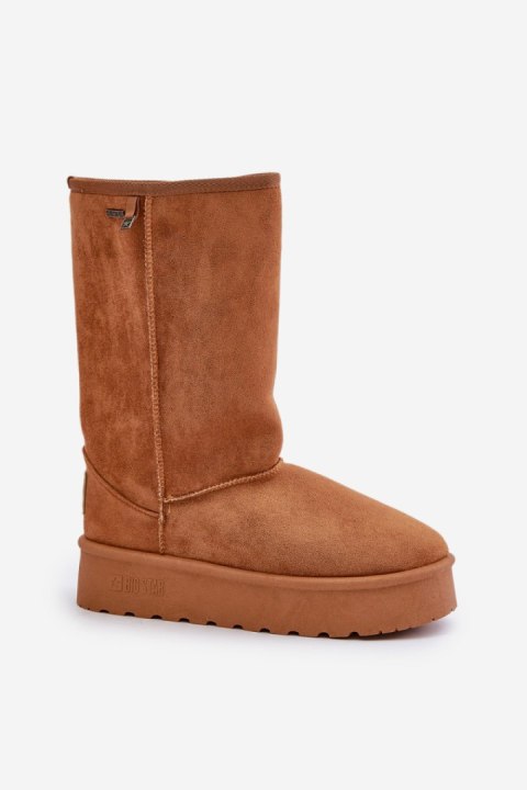 Śniegowce Model Big Star OO274893 Camel - Step in style Śniegowce Model Big Star OO274893 Camel - Step in style