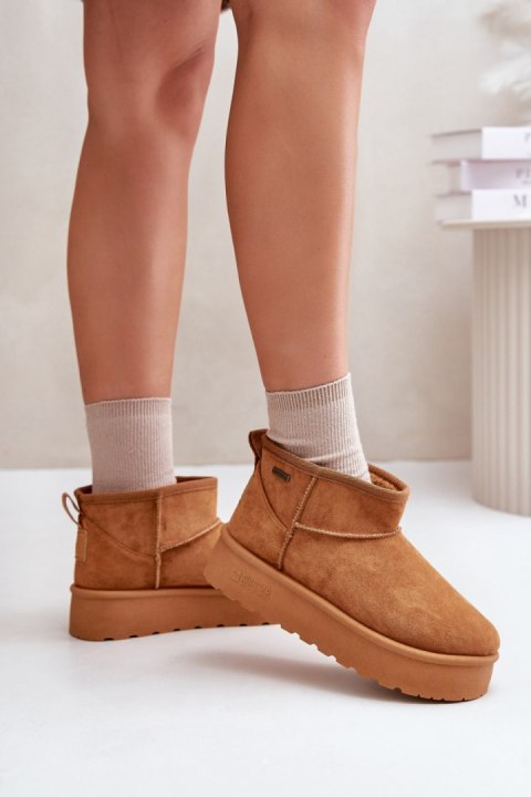Śniegowce Model Big Star OO274A098 Camel - Step in style Śniegowce Model Big Star OO274A098 Camel - Step in style