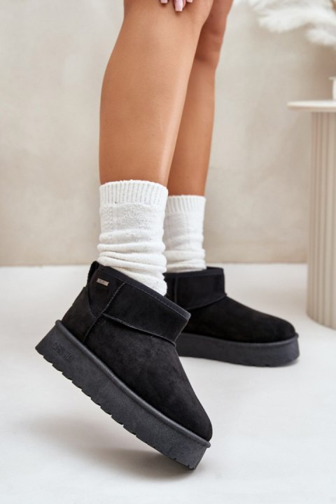 Śniegowce Model Big Star OO274A099 Black - Step in style Śniegowce Model Big Star OO274A099 Black - Step in style
