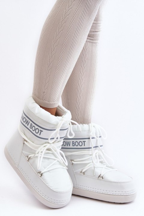 Śniegowce Model Soia NB619 White - Step in style Śniegowce Model Soia NB619 White - Step in style