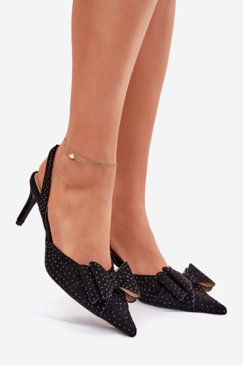 Szpilki Model Nilandriela P-1431 Black - Step in style Szpilki Model Nilandriela P-1431 Black - Step in style