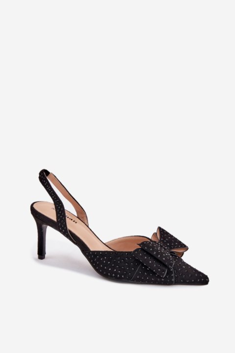 Szpilki Model Nilandriela P-1431 Black - Step in style Szpilki Model Nilandriela P-1431 Black - Step in style