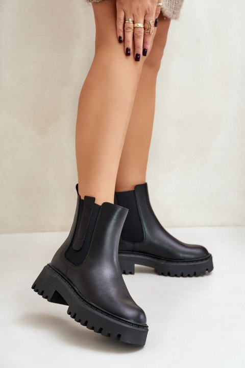 Sztyblety Model Big Star OO274A386 Black - Step in style Sztyblety Model Big Star OO274A386 Black - Step in style