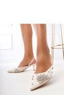 Czółenka Model Lessor 2773CW Beige - PRIMO