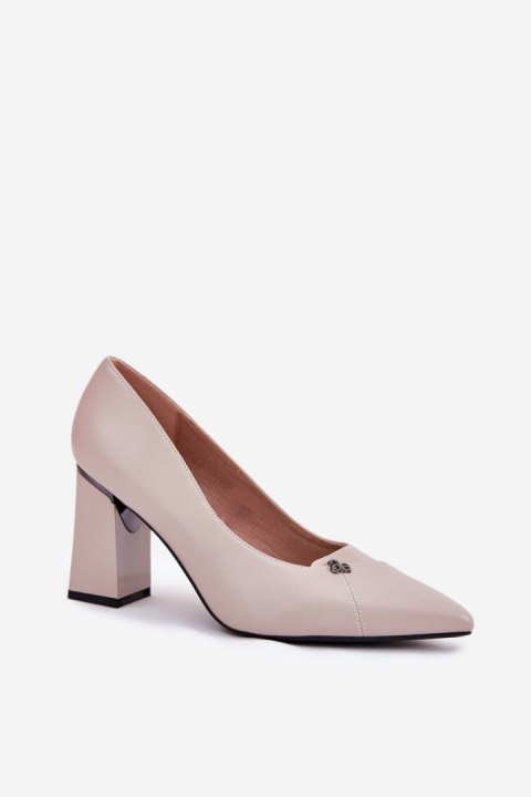Czółenka Model Vinceza 62224 Grey - Step in style Czółenka Model Vinceza 62224 Grey - Step in style