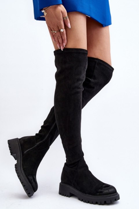 Kozaki Model La.Fi 270068B-SU Black - Step in style Kozaki Model La.Fi 270068B-SU Black - Step in style