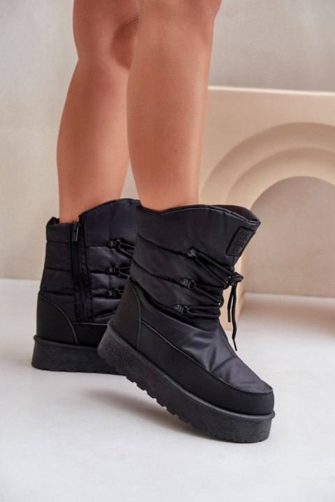 Śniegowce Model Big Star OO274884 Black - Step in style Śniegowce Model Big Star OO274884 Black - Step in style