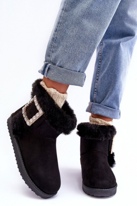 Śniegowce Model Dulca VL201P Black - Step in style Śniegowce Model Dulca VL201P Black - Step in style