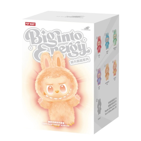 Pop Mart Labubu The Monsters Big into Energy Blindbox | Winylowy brelok kolekcjonerski Pop Mart Labubu The Monsters Big into Energy Blindbox | Winylowy brelok kolekcjonerski